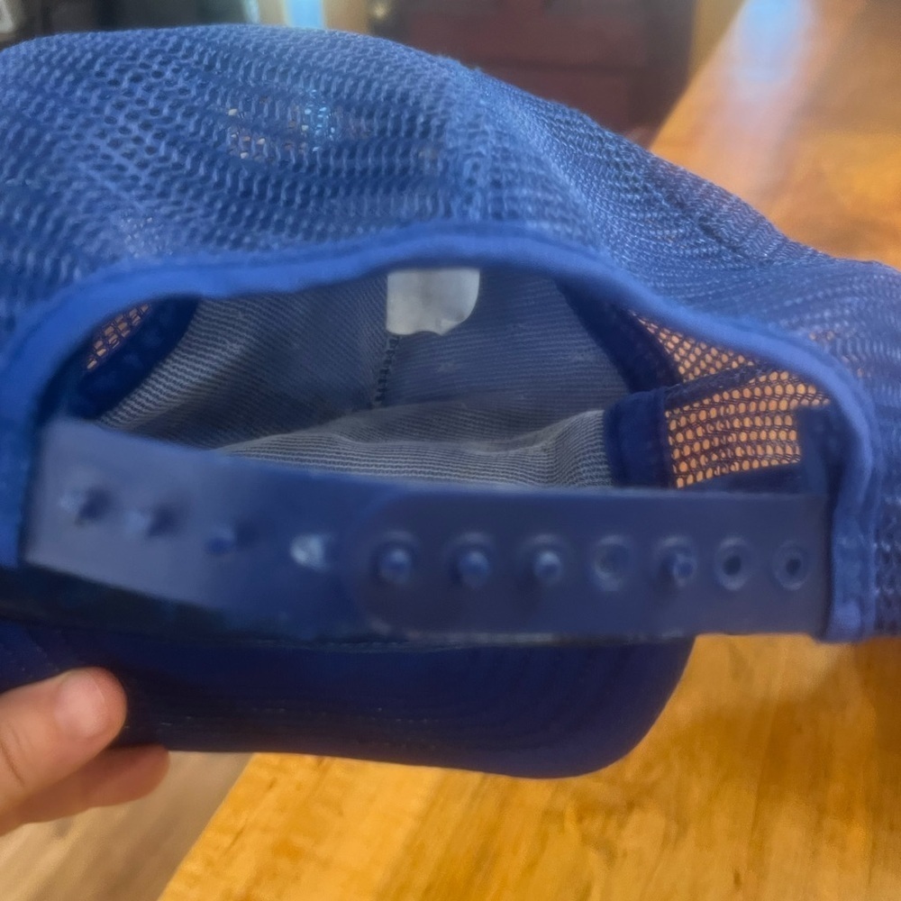 Blue Virginia City Trucker Hat View 6